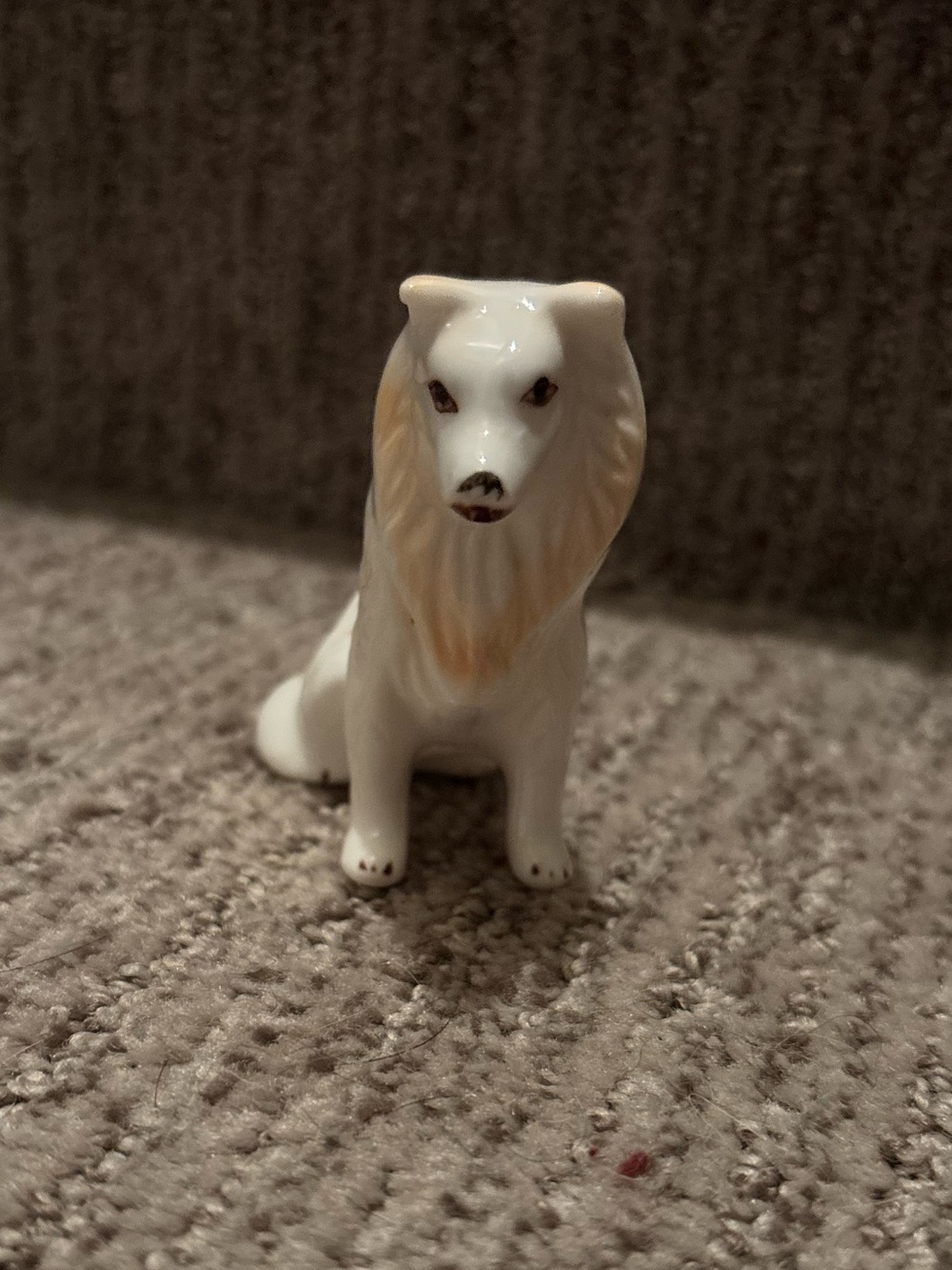 Vintage Collie Dog Figurine